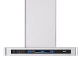 Hamburg 1000CFM 30'' Stainless Steel Wall Mount Voice Control DC Motor Range Hoods