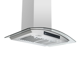 Amsterdam 800CFM 36'' Stainless Steel Wall Mount Range Hoods | Future Appliances