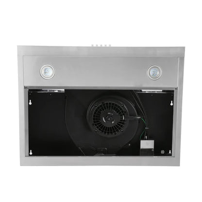 30" Vesta Charlotte 500 CFM Under Cabinet Range Hood in Stainless Steel