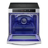LG LSIL6332FE 6.3 cu. ft. Smart Induction Slide-in Range with Convection and Air Fry front open view 3
