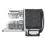 LG Smart Top Control Dishwasher with QuadWash Pro and 1-hour Wash & Dry LDPH5554S - 24" Built-In Dishwasher with WiFi Enabled, Stainless Steel Finish, and 9 Wash Cycles