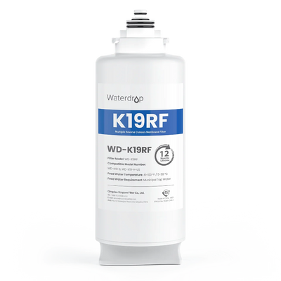 Waterdrop WD-K19RF Filter Replacement for WD-K19-S and WD-K19-H Countertop Reverse Osmosis System