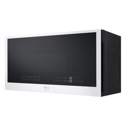 LG STUDIO Essence White 2.0 cu.ft. Smart Over-the-Range Microwave Oven MVES2033N