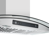 Amsterdam 800CFM 30'' Stainless Steel Wall Mount Range Hoods