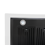 Amsterdam 800CFM 36'' Black Stainless Steel Wall Mount Range Hoods