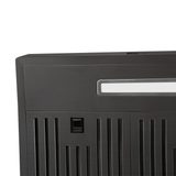 Vesta Brussels 800CFM 30'' Black Stainless Steel Wall Mount Range Hood