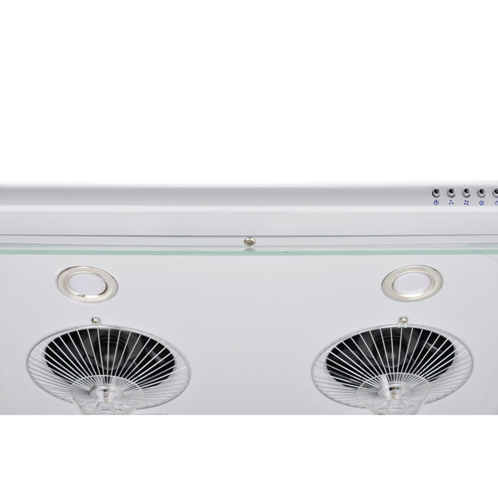 Dallas 30" White Under-Cabinet Range Hoods