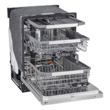LG Smart Top Control Dishwasher with QuadWash Pro and 1-Hour Wash & Dry - Left Side View 1