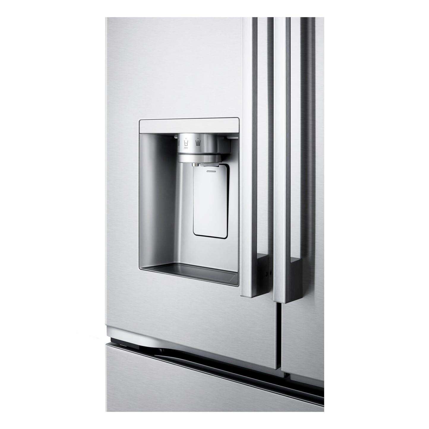 LG LF24Z6530S Bottom Freezer Counter Depth French Door Built In Refrigerator