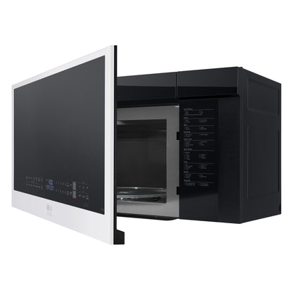 LG STUDIO Essence White 2.0 cu.ft. Smart Over-the-Range Microwave Oven MVES2033N