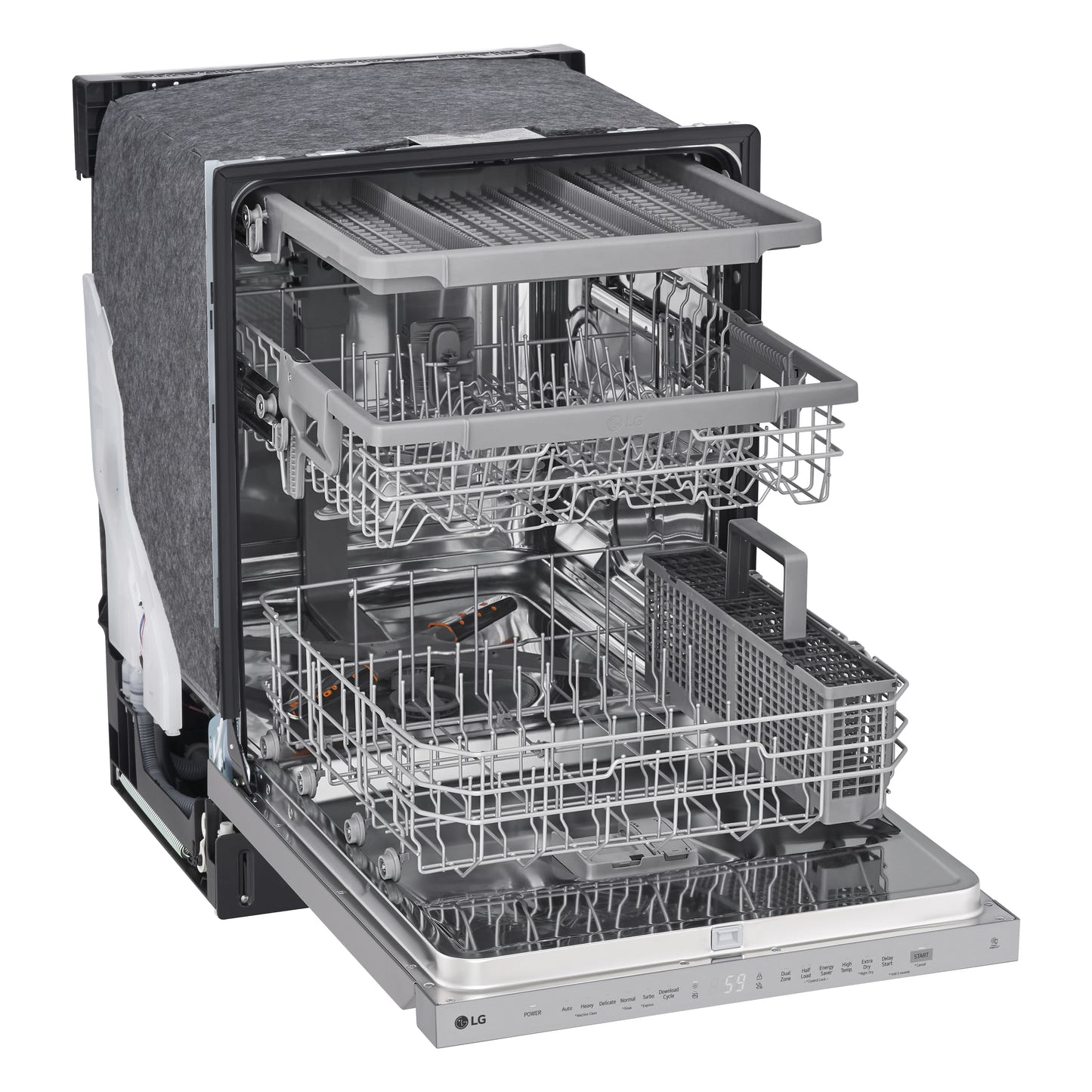 Top Control Dishwasher with QuadWash and 3rd rack LDPN454HT