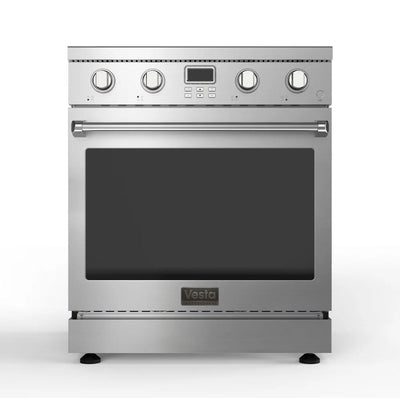 Vesta BC 30” Stainless Steel Professional Freestanding Electric Range