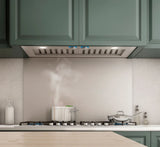 Elica ETR628SS Cabinet Insert, 28 inch Exterior Width, 600 CFM, LED, Baffle Filter, Stainless Steel colour (Copy)