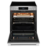 Frigidaire PCFEC085BF Electric Range, 6.2 cu. ft. Capacity, 30 inch Exterior Width, 5 Burners, Stainless Steel colour