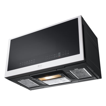 LG STUDIO Essence White 2.0 cu.ft. Smart Over-the-Range Microwave Oven MVES2033N