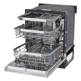 LG Smart Top Control Dishwasher with QuadWash Pro and 1-Hour Wash & Dry - Right Side View 1