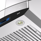 Bremen 1000CFM 30'' Stainless Steel Wall Mount Voice Control DC Motor Range Hoods