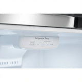 Vesta Newfoundland 24" Top Freezer Refrigerator, Stainless steel colour