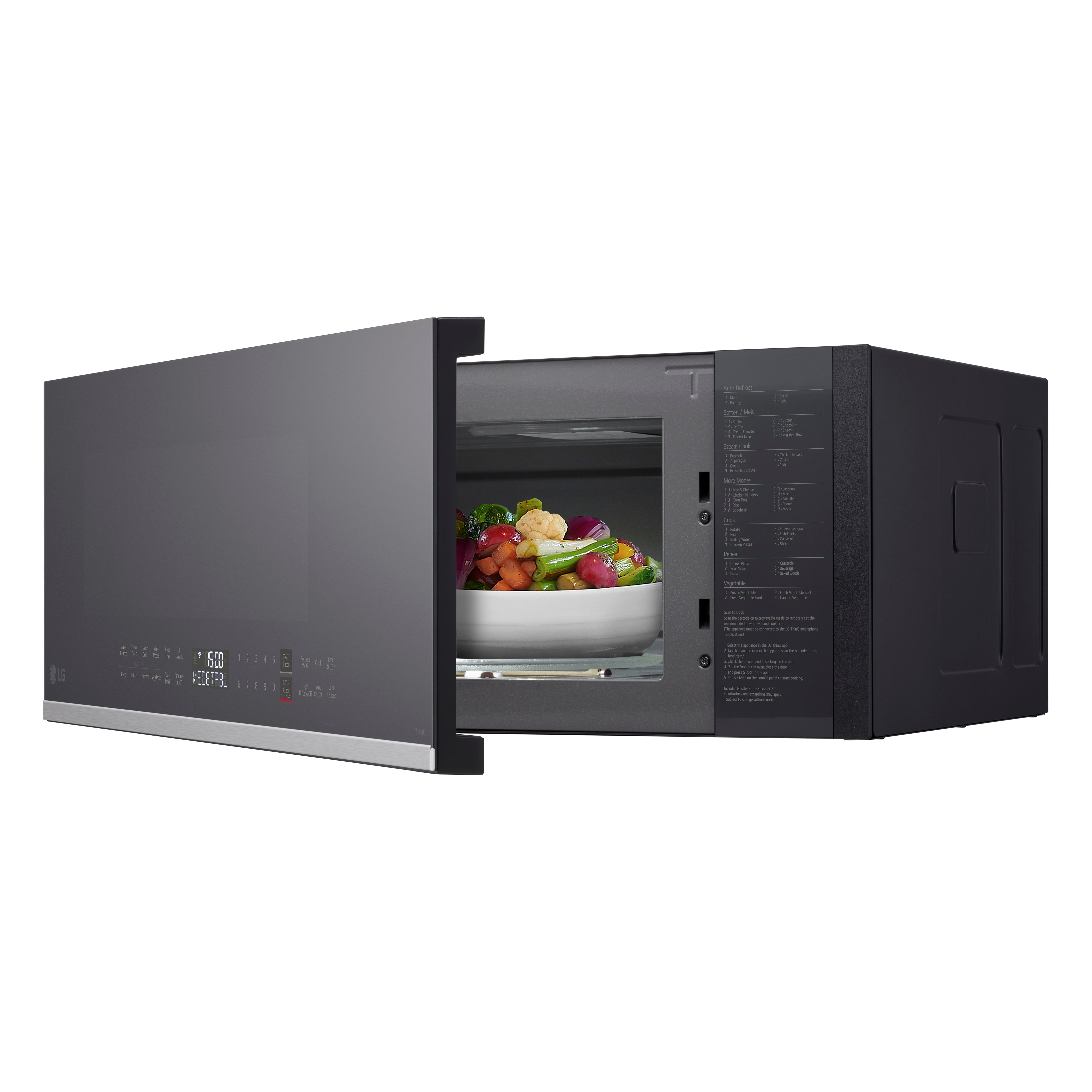 1.3 cu. ft. Smart Low Profile Over-the-Range Microwave Oven MVEF1337F