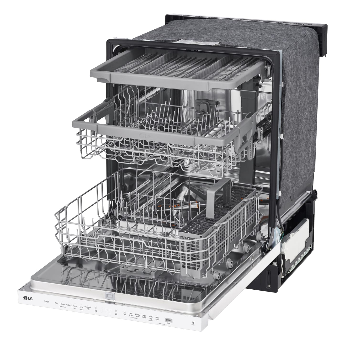 Top Control Dishwasher with QuadWash and 3rd rack LDPN4542W