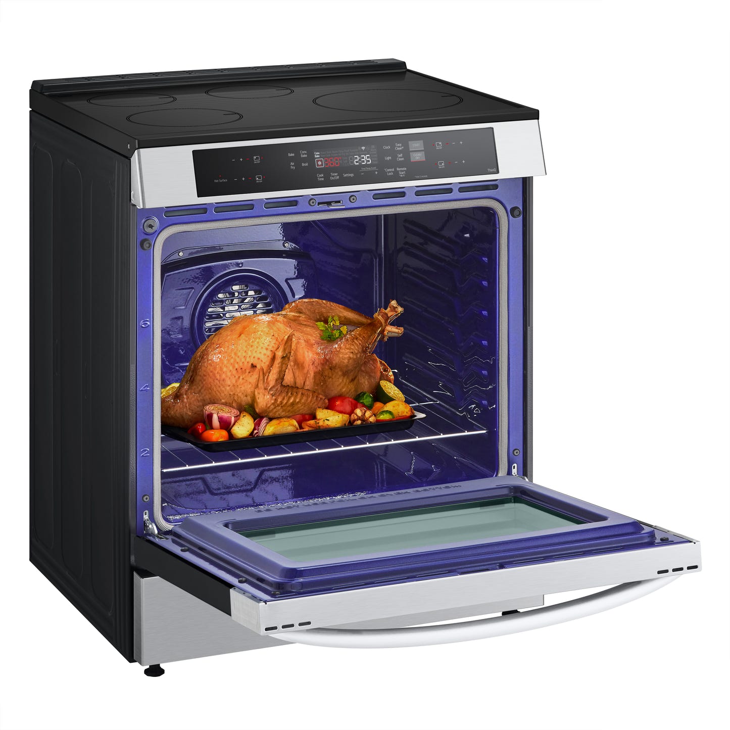 6.3 cu. ft. Smart Induction Slide-in Ranges with Convection and Air Fry LSIL6332FE