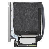 LG Smart Top Control Dishwasher with QuadWash Pro and 1-hour Wash & Dry LDPH5554S - 24" Built-In Dishwasher with WiFi Enabled, Stainless Steel Finish, and 9 Wash Cycles