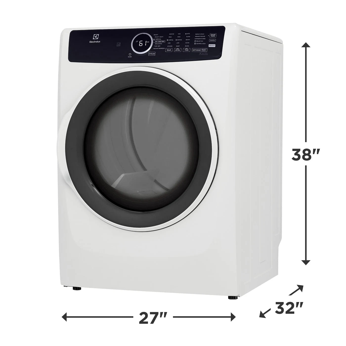 Electrolux ELFE743CAW Electric Dryer