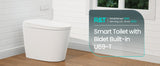 R&T U69-T Smart Bidet Toilet With Bidet Built-in