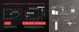 R&T U69-T Smart Bidet Toilet With Bidet Built-in