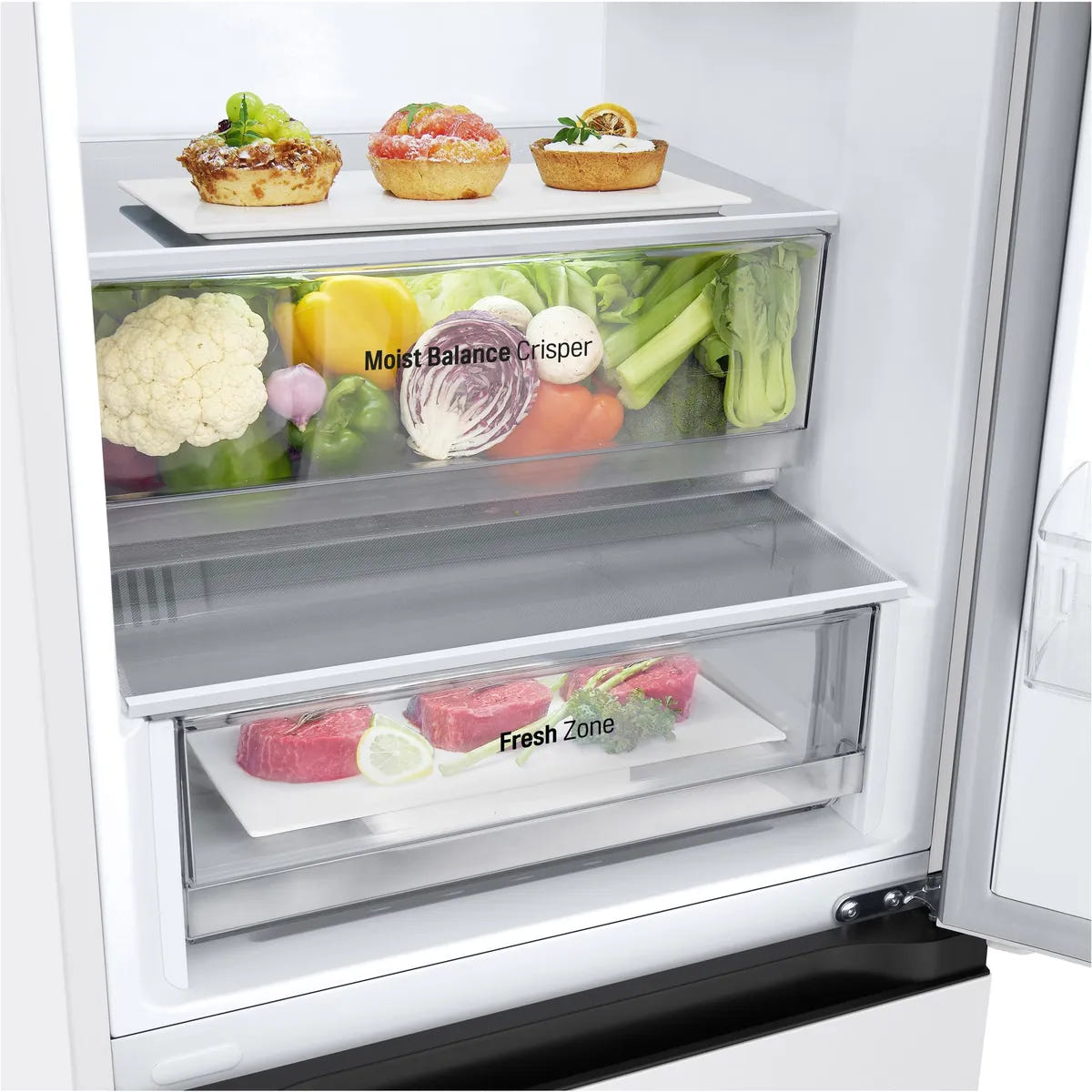 LG LB12C2000W Bottom Freezer Refrigerator