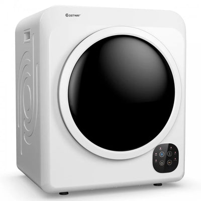 Costway 24" 1700W Electric Dryer Portable Tumble Dryer with Steel Tub