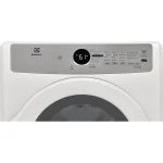 Electrolux ELFE733CAW Electric Dryer, 8 cu. ft. Dryer Capacity, 7 Dry Cycles, 5 Temperature Settings, Vented, Stackable, White colour