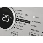 Electrolux ELFE733CAW Electric Dryer, 8 cu. ft. Dryer Capacity, 7 Dry Cycles, 5 Temperature Settings, Vented, Stackable, White colour