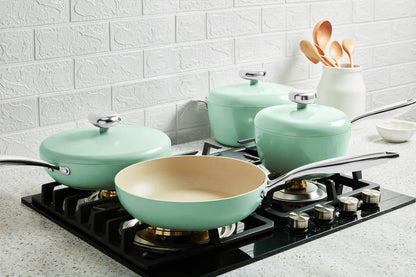 Velosan Pebble Series 8Pcs Nonstick Cookware Set