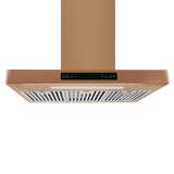 Vesta Copenhagen 30" 800 CFM Gold Stainless Steel Wall Mount