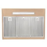Vesta Copenhagen 30" 800 CFM Gold Stainless Steel Wall Mount