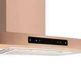Vesta Copenhagen 30" 800 CFM Gold Stainless Steel Wall Mount