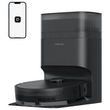 Dreame GoVac 300 Robot Vacuum & Mop for Multi-Surface with Self-Cleaning, Auto-Emptying Dock, Smart Mapping, 13,000Pa Suction - Black