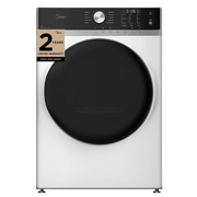 Midea MLHE52S7AWW Electric Dryer, 8.0 cu. ft. Dryer Capacity, 10 Dry Cycles, Steam Clean, 5 Temperature Settings, Vented, Stackable, White colour