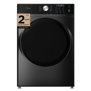 Midea MLHE52S7AGG Electric Dryer, 8.0 cu. ft. Dryer Capacity, 10 Dry Cycles, Steam Clean, 5 Temperature Settings, Vented, Stackable, Metallic Grey colour