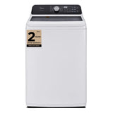 Midea MLTW51A2BWW Top Load Washer, 5.1 cu. ft. Washer Capacity, 700 RPM Washer Spin Speed, 6 Wash Cycles, 4 Temperature Settings, White colour