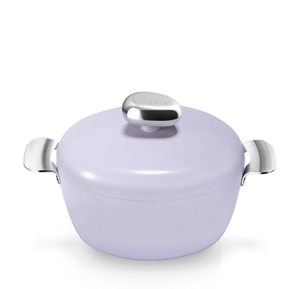Velosan VE00601-HW Pebble Series Nonstick 8'' Dutch Oven With Lid