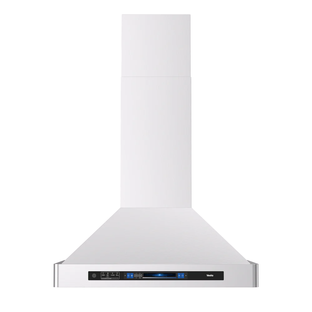 Vesta BRATISLAVA Stainless Steel 36" Island Range Hood front view