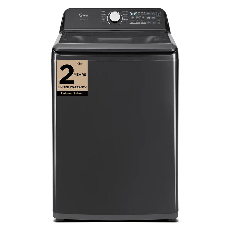 Midea MLTW52M2BGG 27" 5.2 Cu. Ft. Smart Wave Impeller Washer