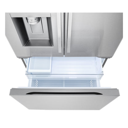 LG LF24Z6530S Bottom Freezer Counter Depth French Door Built In Refrigerator