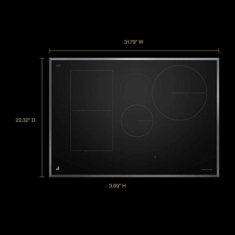 JennAir JICT730SS Induction Cooktop, 30 inch Exterior Width, 4 Burners, Other colour