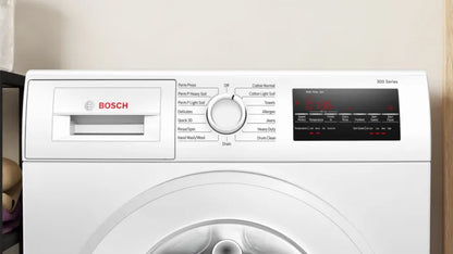 Bosch WGA14400UC Front Load Compact Washer, ENERGY STAR Certified, 2.2 cu. ft. Washer Capacity, 15 Wash Cycles, White colour