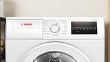 Bosch WPA12100UC Electric Dryer, 23 1/2 inch Width, 4 cu. ft. Capacity, 3 Temperature Settings, Stackable, White colour