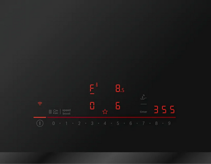 30 英寸电磁炉，黑色，无框，Home Connect NIT8060UC