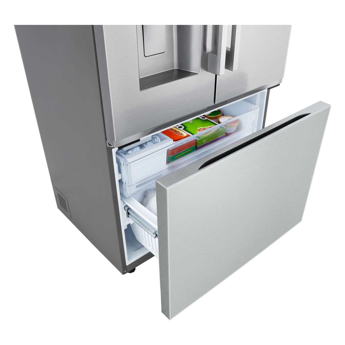 LG LF24Z6530S Bottom Freezer Counter Depth French Door Built In Refrigerator